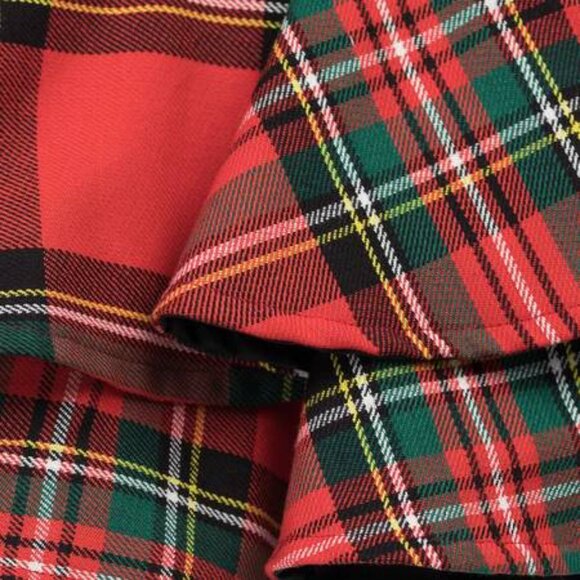 HAUTE HOSTESS Meg Red Plaid Apron - Picture 3 of 4